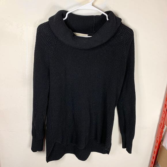 Michael Kors Women's Long Sleeve Black Turtle Neck Sweater Size S - Picture 1 of 8